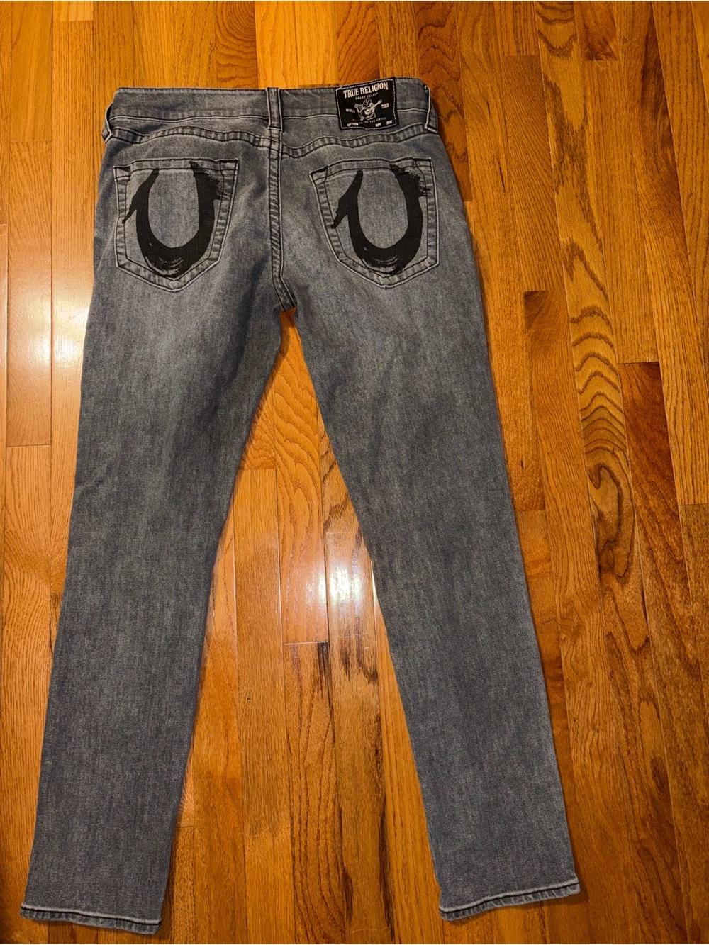 True Religion Slim Men's Grey Jeans